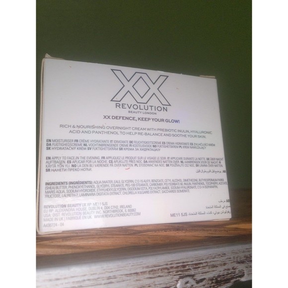 XX Revolution Night Warrior Overnight Recovery Cream XX Defence 50ml NEW - Picture 3 of 3